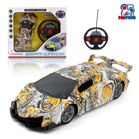 Graffiti Supercar – سيارة سباق تحكم عن بعد بأسلوب الشوارع